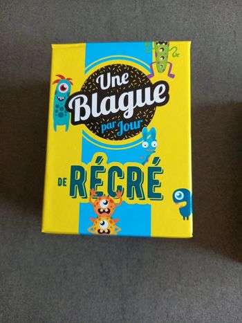 Une blague par jour de récré