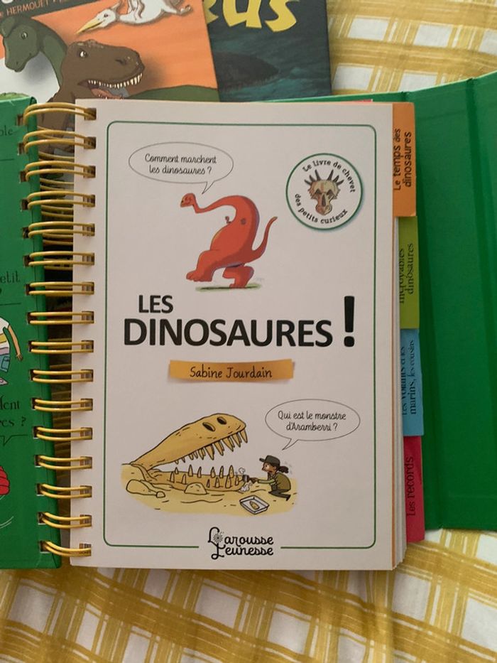 Livre docu "Les dinosaures" / Larousse jeunesse - photo numéro 5