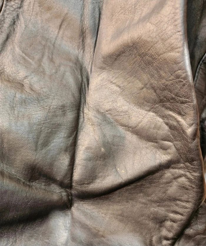 Jupe similicuir et velours forme crayon noir - photo numéro 5