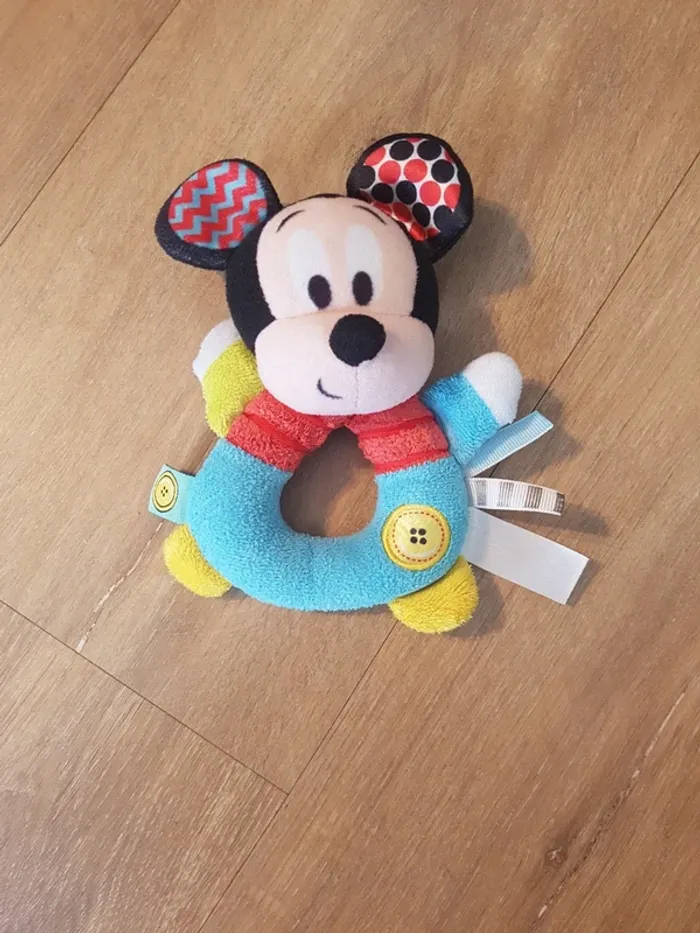 Hochet peluche Mickey