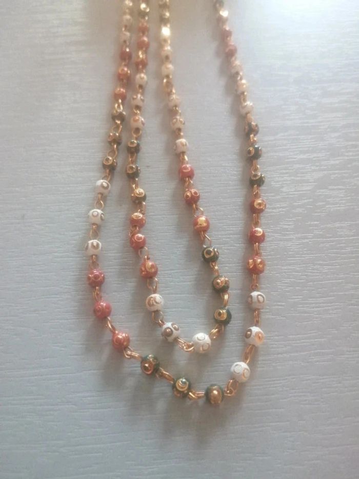 🌸Collier sautoir orné de perles fines "Boutique Parisienne" 🌸 - photo numéro 5