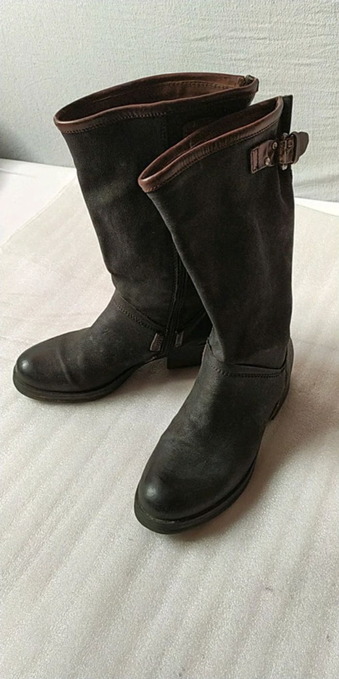 Bottes mi hautes Salamander p38 - photo numéro 2