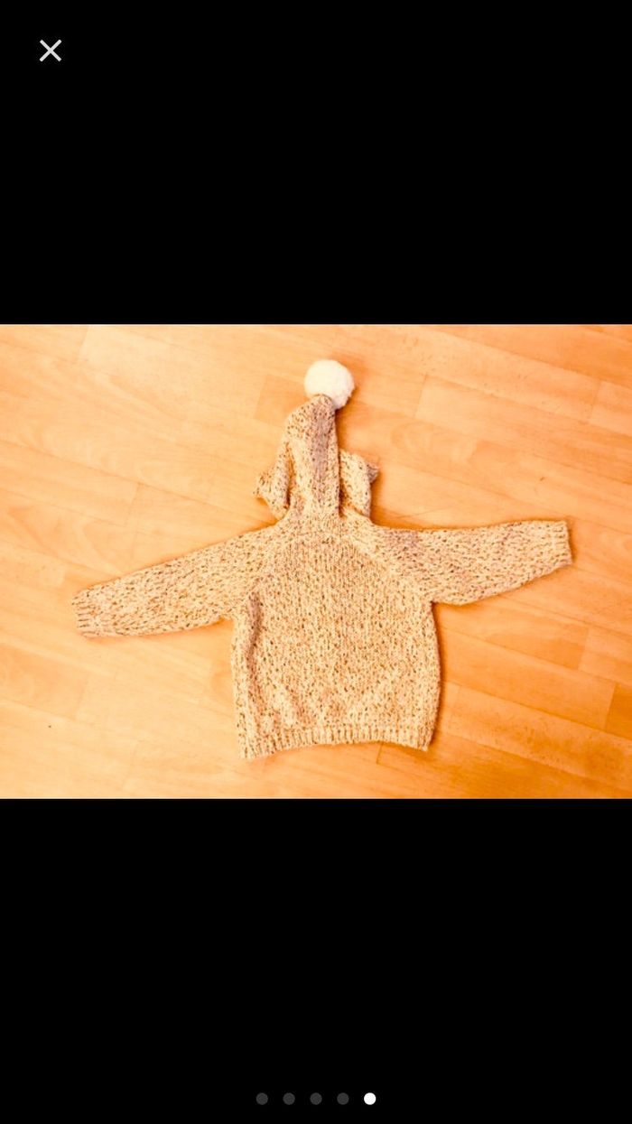 Lot 2 gilets fille taille 18 mois - photo numéro 5