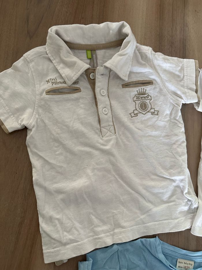 Lot de 3 tee shirts taille 18/24 mois Zara - photo numéro 3