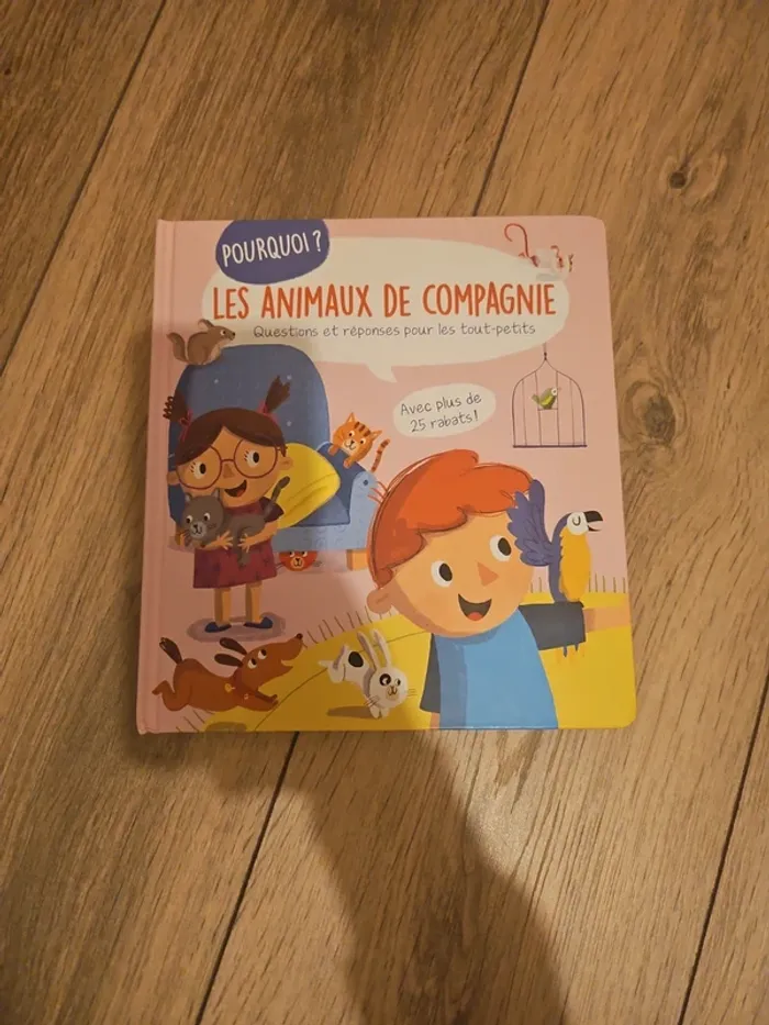 Livre "pourquoi les animaux de compagnie"
