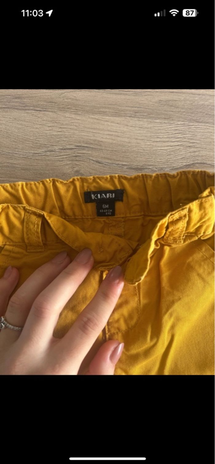 Pantalon moutarde - photo numéro 2