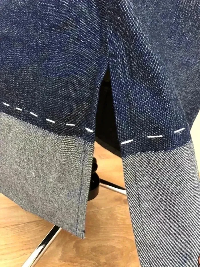 Longue robe en jeans 164cm - photo numéro 7