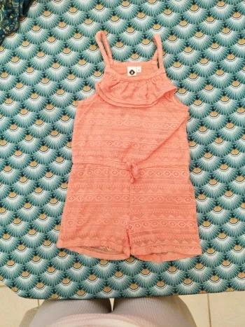 Combishort corail taille 4 ans