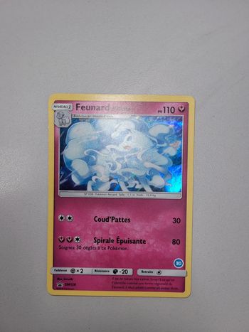Vends Carte pokemon feunard d alola sm128 holo