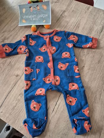 🐻 Pyjama hiver Kiabi 9m