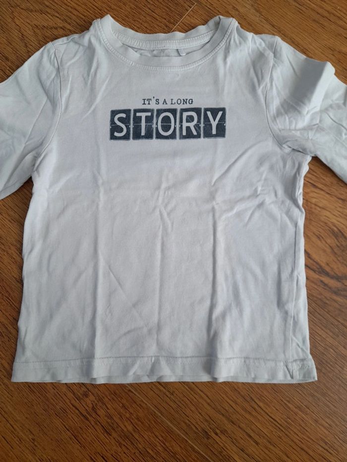 Tee shirt manches longues 4 ans