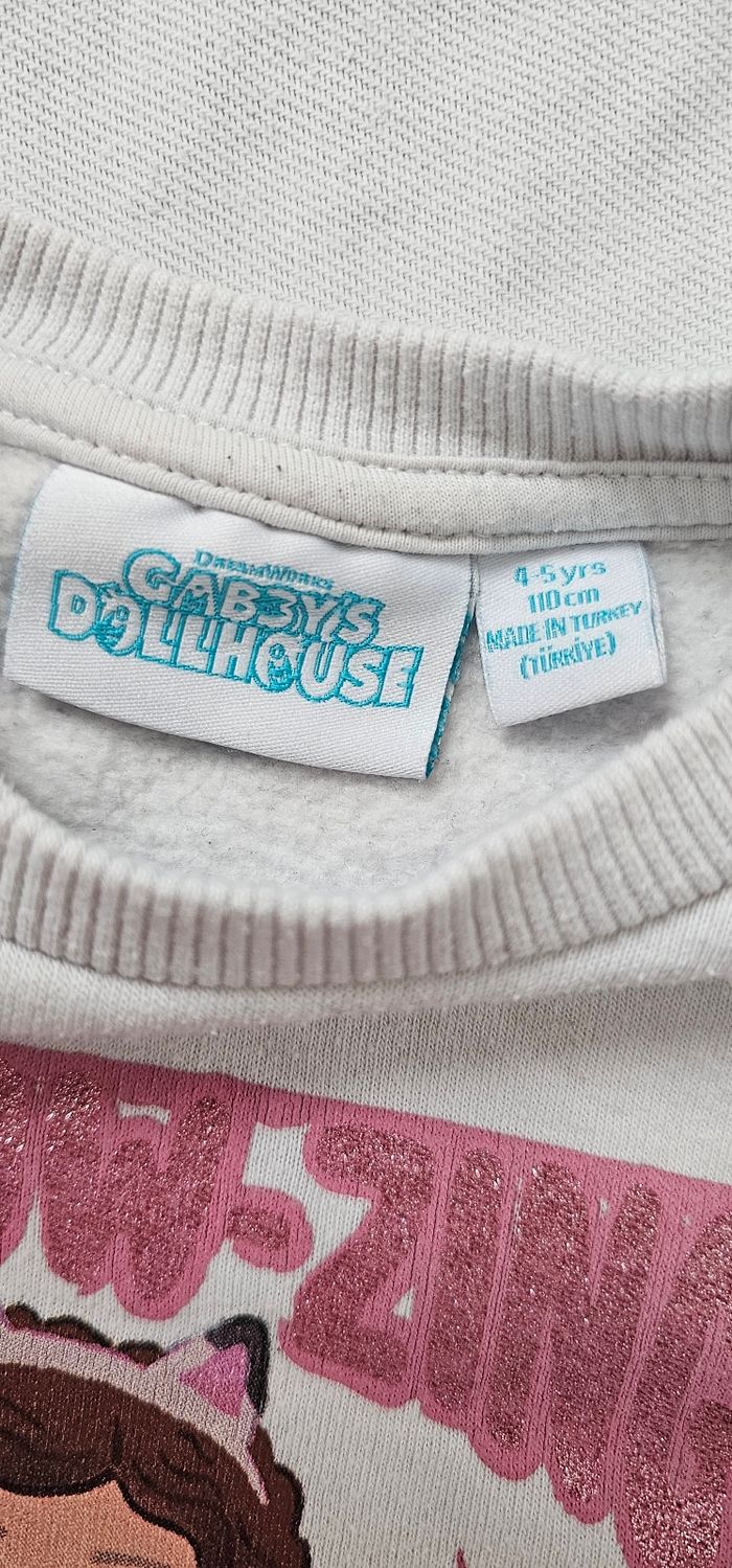 Pull enfant taille 4-5 ans de la marque Gabby's Dollhouse - photo numéro 6