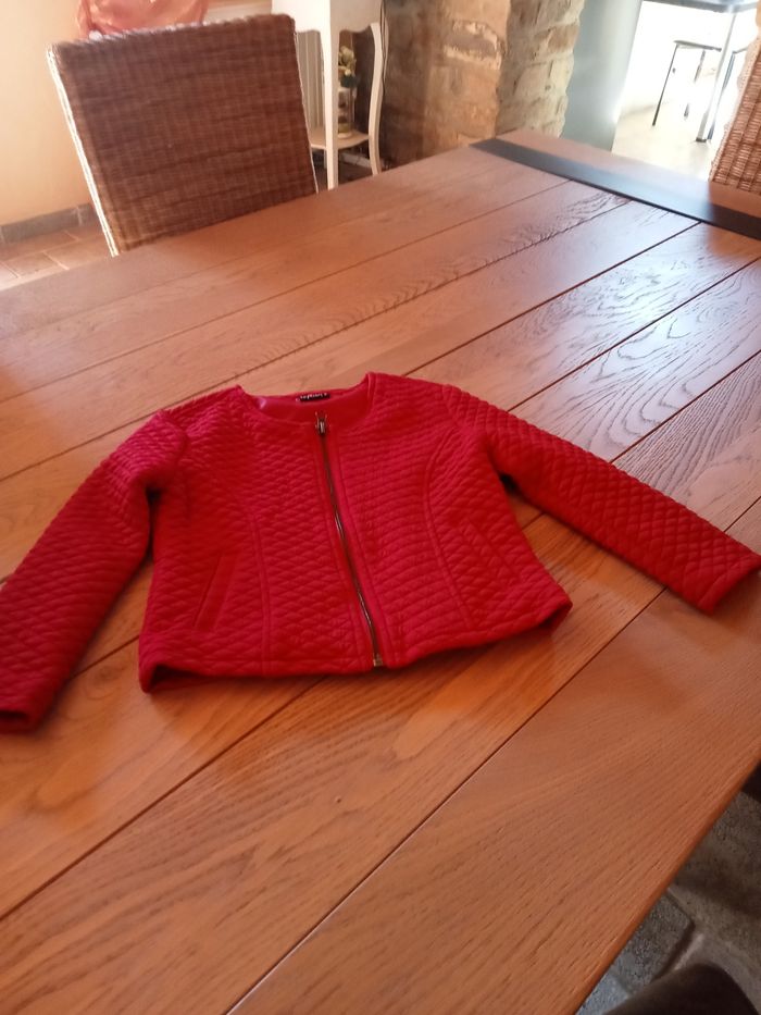 Petite veste gaufrée