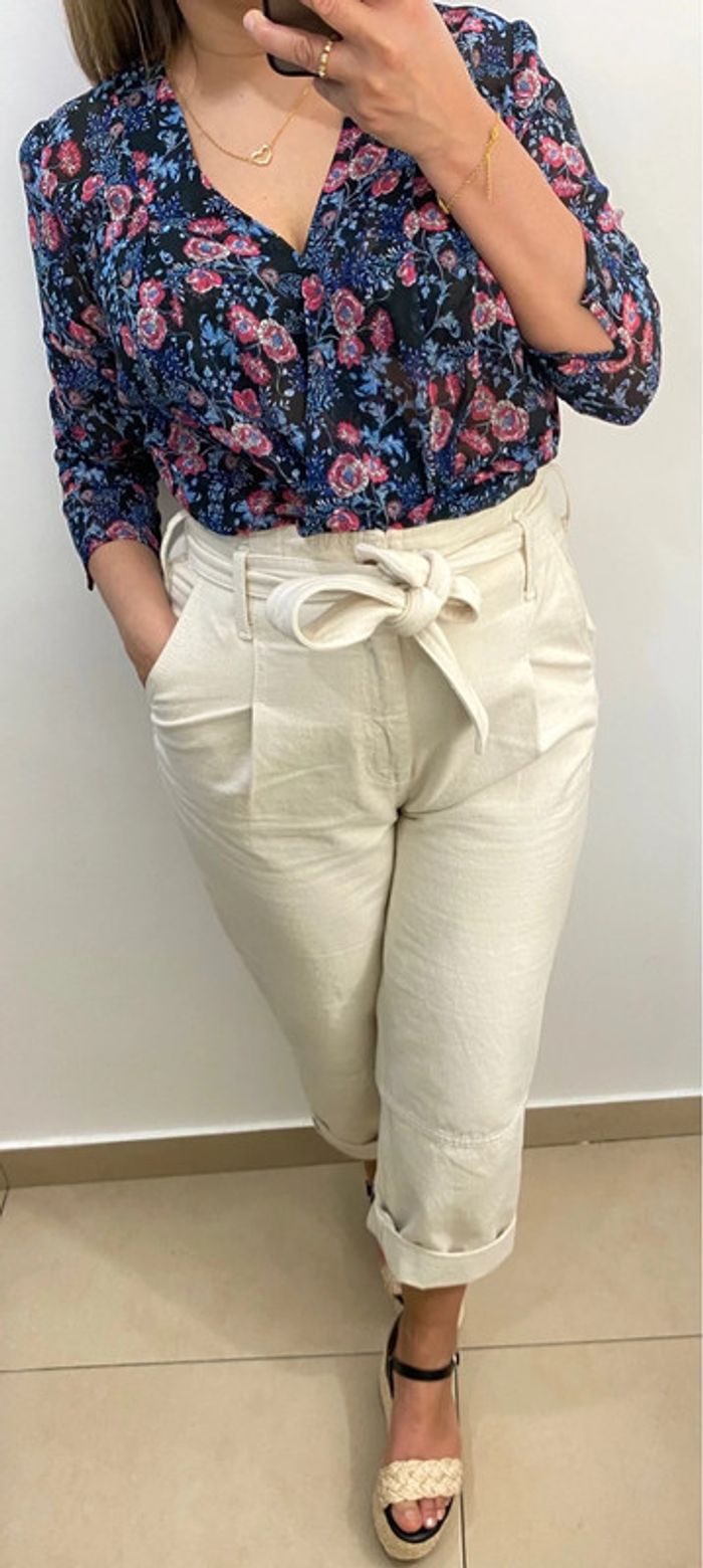 Blouse fleurie - photo numéro 3