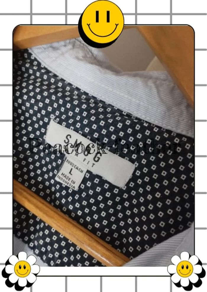 Chemise bleue smog homme L neuve - photo numéro 6