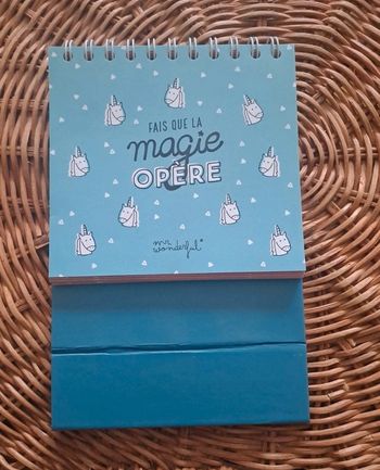 Agenda semainier de bureau