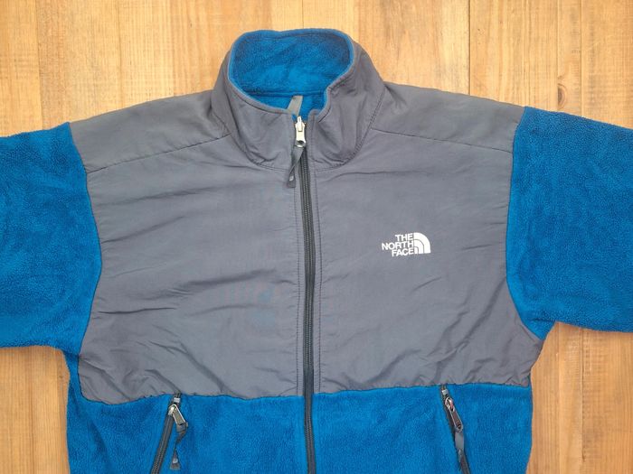 veste polaire denali the north face bi colore / polartec - taille L - junior / logo brodé (184) - photo numéro 3
