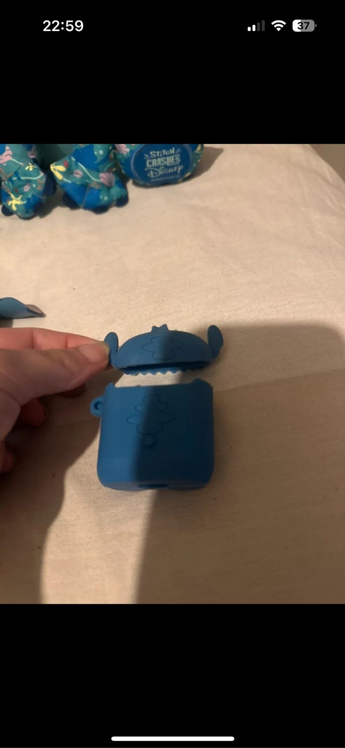 Figurine stitch protection air pods - photo numéro 3