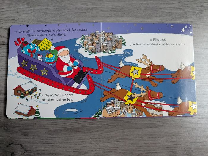 Le père noël, les tout-doux scintillants Usborne - photo numéro 3
