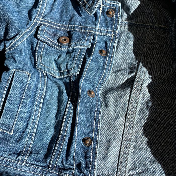 Veste en jean 6 mois - photo numéro 2