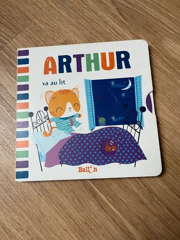 Livre interactif Arthur va au lit