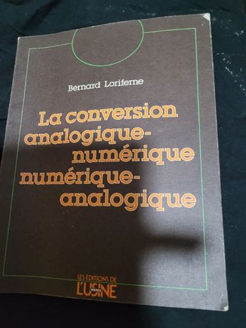 La conversion analogique numérique  numérique  analogique