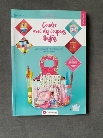 Coudre avec des coupons illustrés CreaPassions