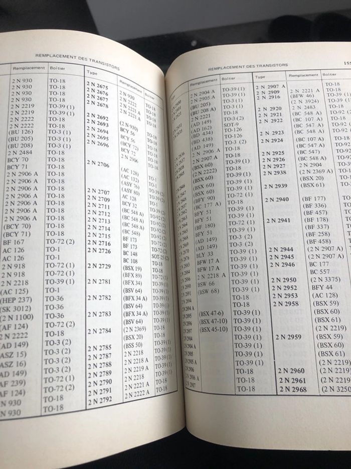 Livre équivalences, transistors, diodes et thyristors - photo numéro 3