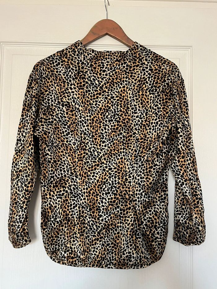 Blouse léopard satinée - Equipment - S - photo numéro 2
