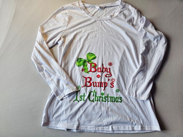 Tshirt de grossesse Noël - photo numéro 2