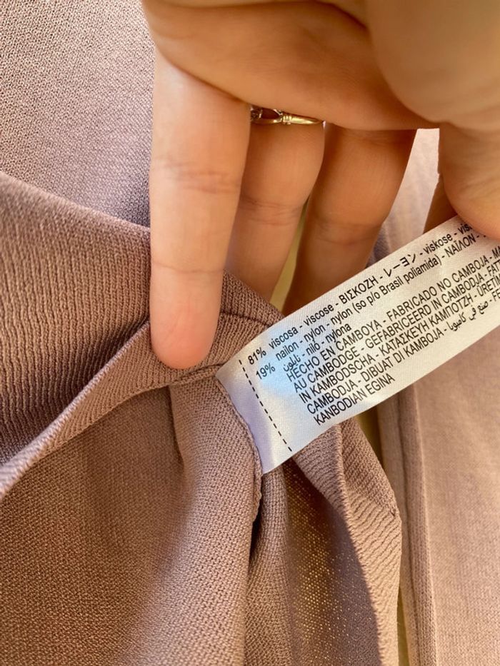 Pull fin beige Zara S - photo numéro 8