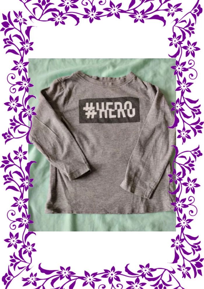 T shirt manches longues in extenso