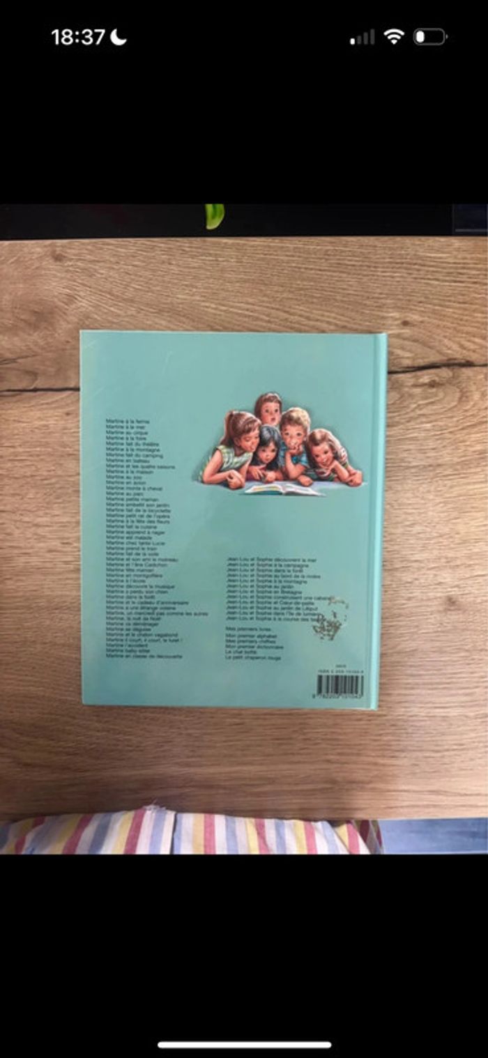 Livre Vintage Martine au cirque pour Enfants - photo numéro 2