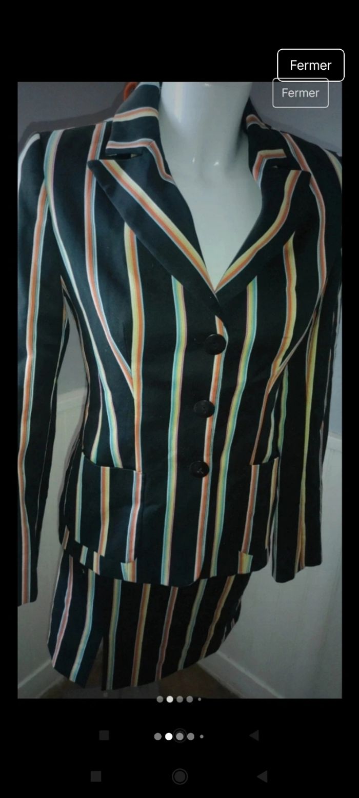 Très beau tailleur femme Caroll f4 - photo numéro 7