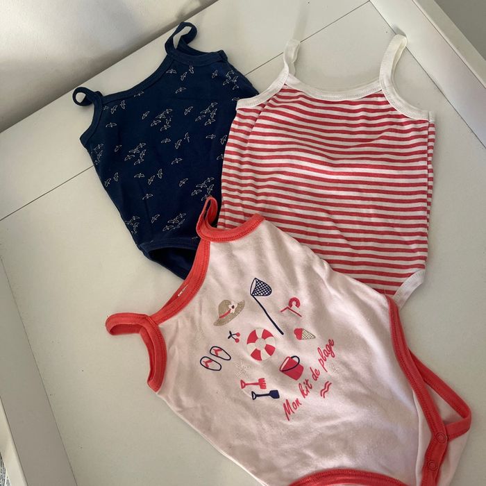 Lot 3 body été 12 mois