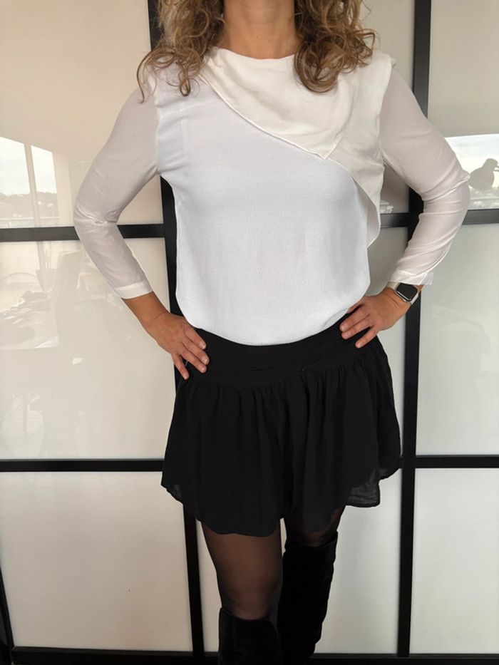 Élégante blouse blanche Sandro - photo numéro 4