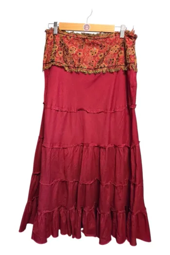 Jupe été mi-longue Mim T42