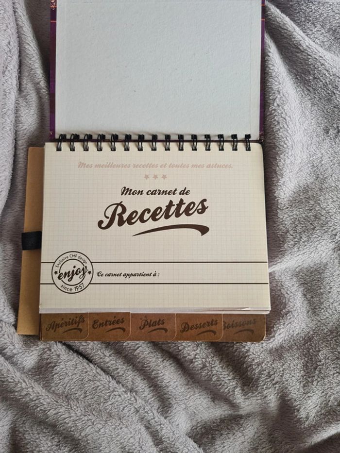Carnet pour noter ses recettes - photo numéro 6