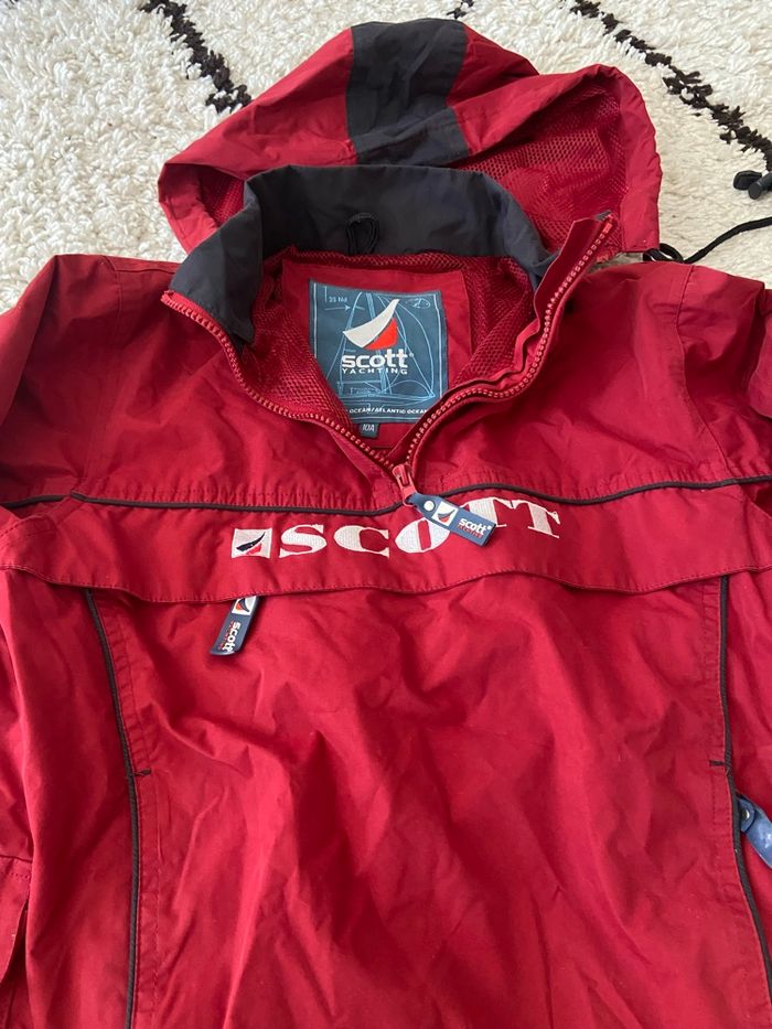Veste coupe marque Scott rouge 10 ans - photo numéro 5