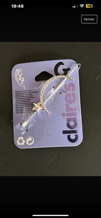 Faux piercing