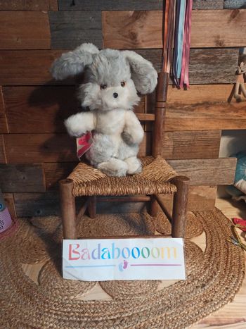 Peluche chien vintage neuf Nounours