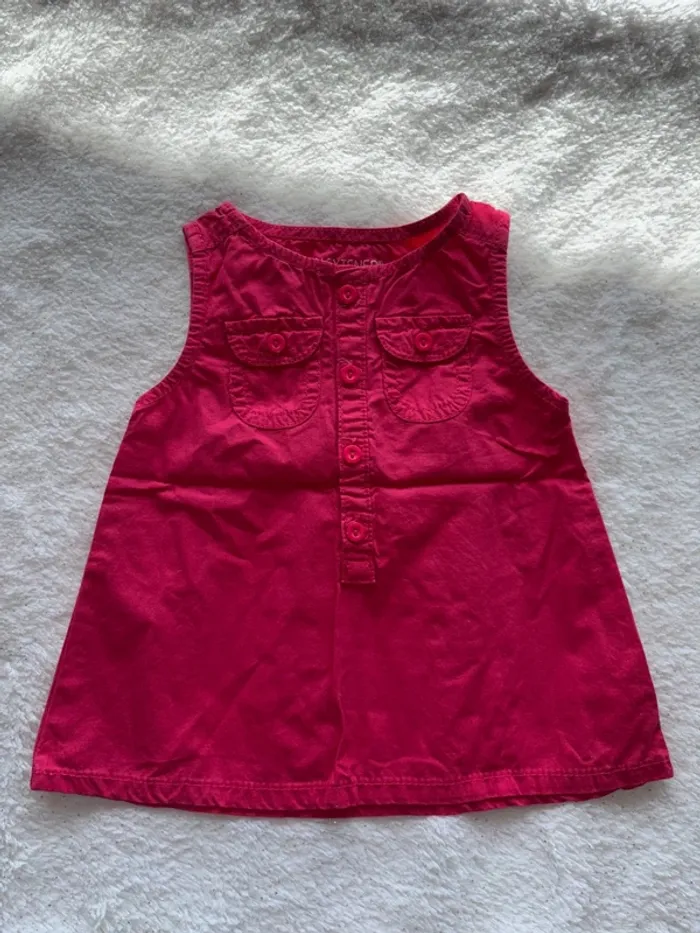 Robe rose fushia