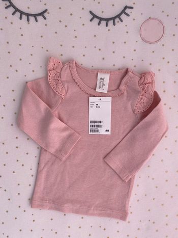 T-shirt H&M 6 mois rose