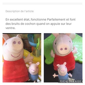 Lot Peppa et Georges sonores