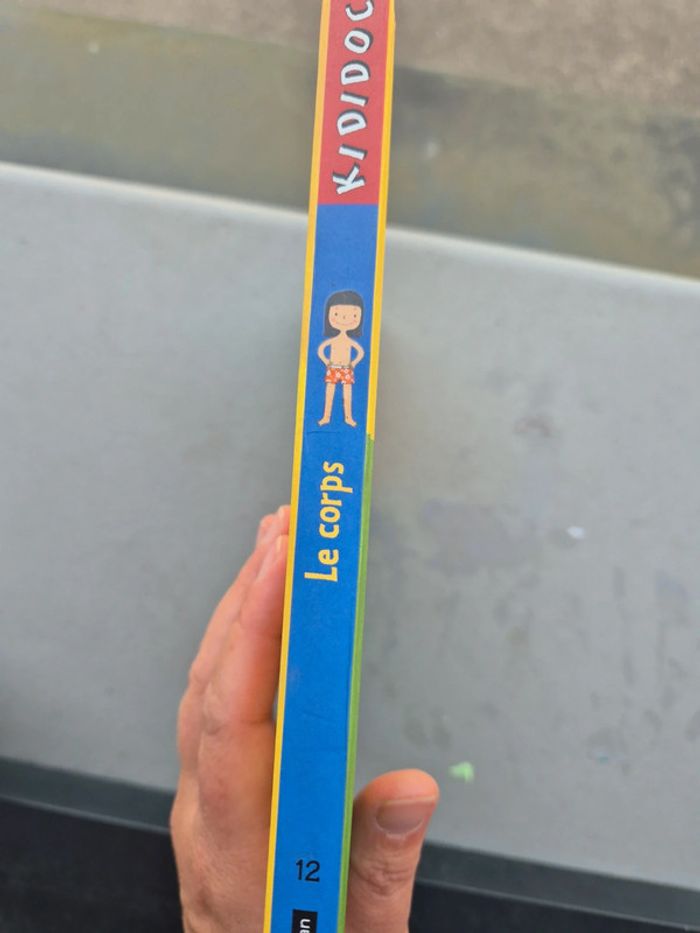 Livre enfant - Kididoc - le corps - Nathan - photo numéro 3