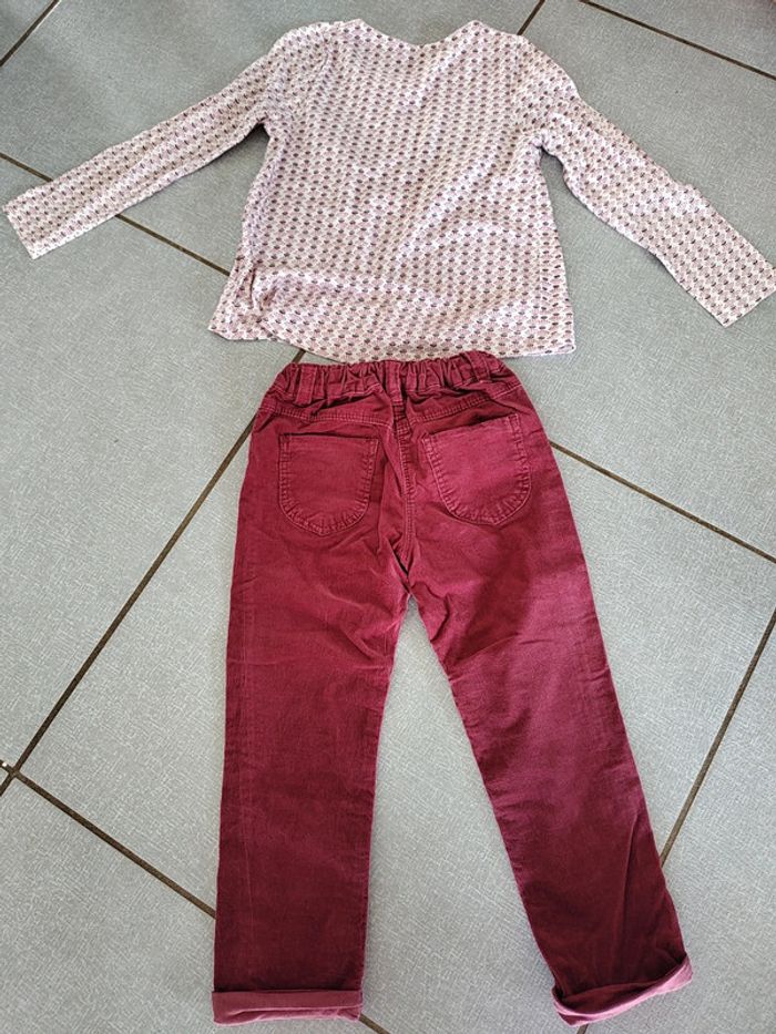 Ensemble blouse / pantalon Creeks T.3 A - photo numéro 4