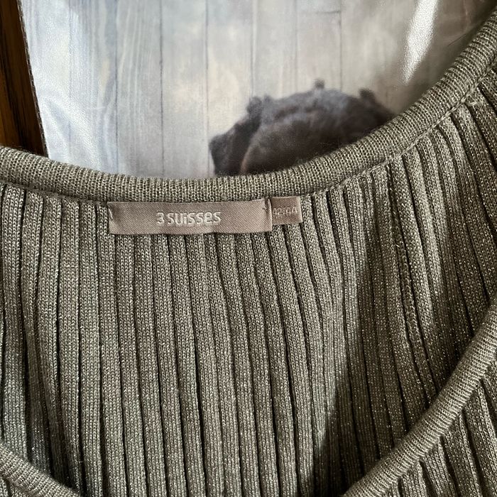Tee-shirt gris 3 suisses 42/44 - photo numéro 2