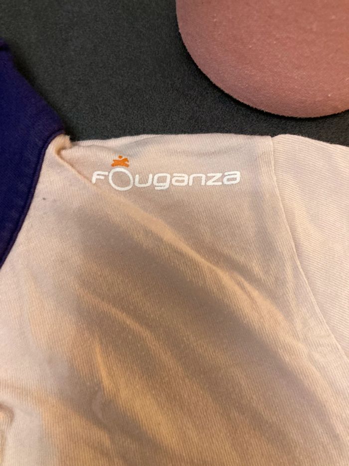Fouganza tee shirt polo vêtement fille 10 ans - photo numéro 4