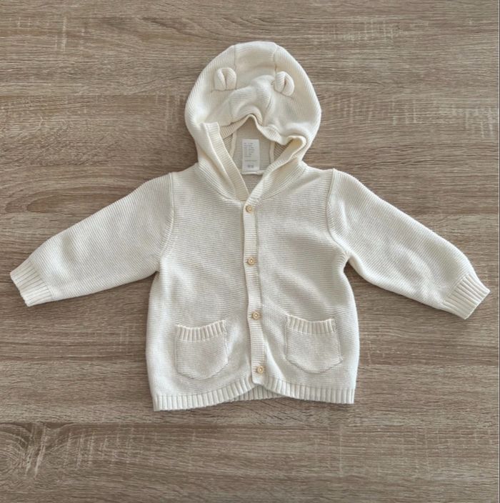 Gilet bébé - H&M - 62cm 3-6 mois