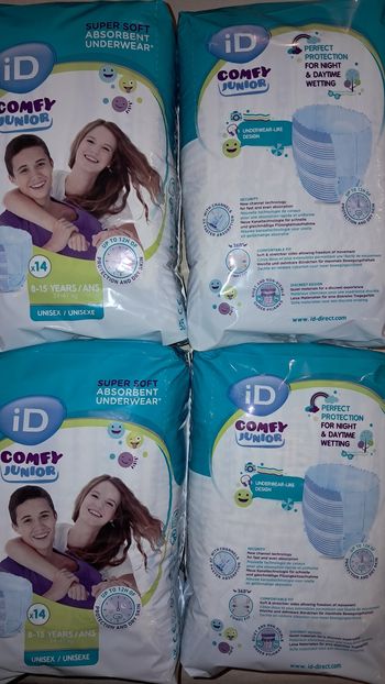 4 paquets de comfy pyjama pants 8-15 ans unisexe  par 14 couches